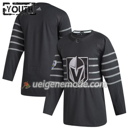 Kinder Vegas Golden Knights Trikot Blank Grau Adidas 2020 NHL All-Star Authentic